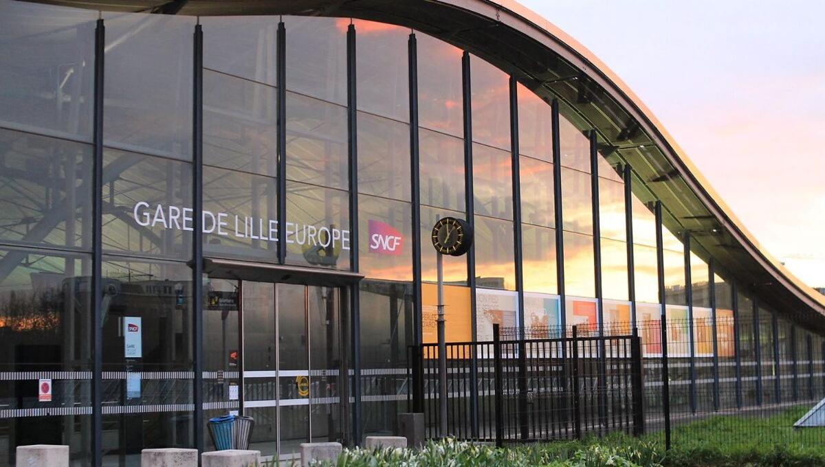 Lille Gares Studio Avec Parking Securise Luaran gambar